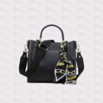 Handbag with Shoulder Strap & Silk Scarf
