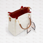 Handbag with Shoulder Strap & Silk Scarf - Image 4