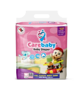 Carebaby Diaper M 88 Pcs – Leather and Kids