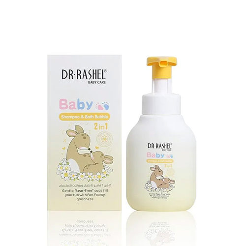 Leather and Kids Dr. Rashel 2in1 baby shampoo and bath bubble with box