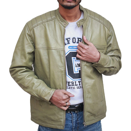 Olive Green Jacket (Thumbnail) Olive Green Jacket - Image 1