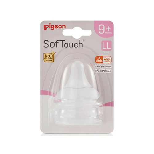 Pigeon Soft Touch Nipple 9M+ Pigeon Soft Touch Nipple 9M+ - Image 1