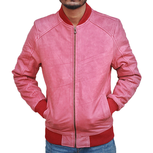 Suede Bomber Jacket -I (01) Suede Bomber Jacket -I - Image 1