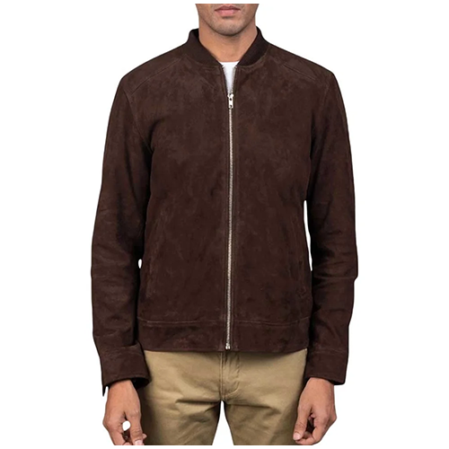 Suede Bomber Jacket - II (01) Suede Bomber Jacket - II - Image 1